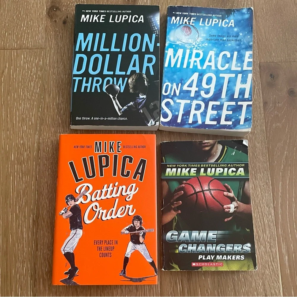 4 Sports books Mike Lupica middle grade novels